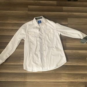 White button down shirt